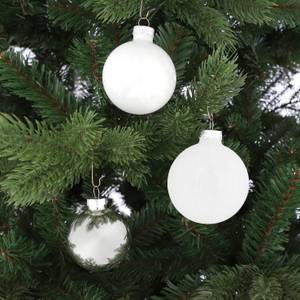 Weihnachtsbaumkugeln-Set Weiß