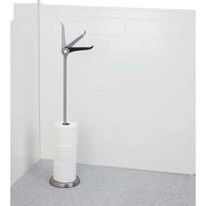 Porte papier toilette Tucan Gris - Matière plastique - 20 x 73 x 20 cm