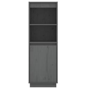 Highboard DE4844 Grau - Massivholz - 34 x 110 x 37 cm