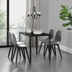 Set de Table à 4 Chaises Stathelle Gris