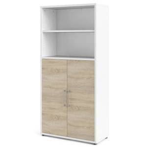 Armoire de classement Prisme Blanc crème - Blanc