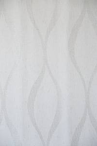 Vorhang weiß Streifen Wohnzimmer Weiß - Textil - 140 x 245 x 140 cm