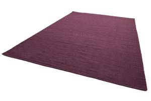 Kelim Modern - 160x90cm Violett - Naturfaser - 90 x 1 x 160 cm