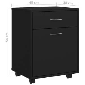 Armoire de rangement 3008179 Noir