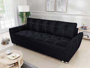 Sofa mit Schlafunktion TUFEL Schwarz