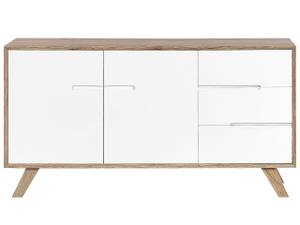 Buffet FORESTER Marron - Blanc - Bois manufacturé - 140 x 75 x 40 cm