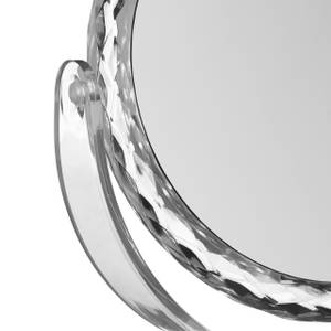 10 x Kosmetikspiegel Vergrößerung Silber - Glas - Kunststoff - 19 x 23 x 10 cm