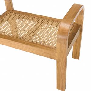 Hocker EDEN Braun - Holz teilmassiv - 38 x 54 x 67 cm