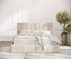 Boxspringbett Moretti Beige - Breite: 180 cm