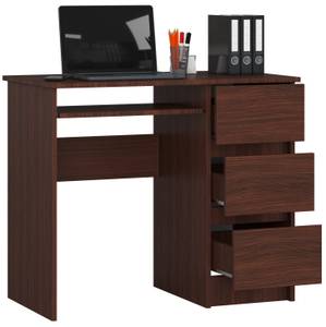 Bureau d'ordinateur A-6 droit CLP Imitation wengé