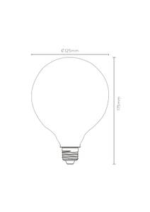 Ampoule filament G125 Verre - 13 x 18 x 13 cm