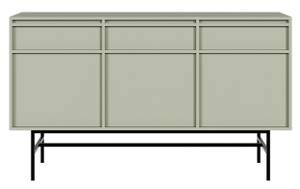 Sideboard mit Metallgestell Evo Grün - Salbei