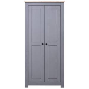 Kleiderschrank 298754 Grau - Breite: 80 cm