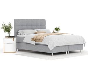 Boxspringbett Chanton Grau - Breite: 160 cm