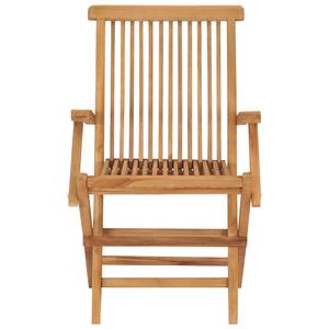 Chaise de jardin 62 x 56 cm - Bois/Imitation - En partie en bois massif