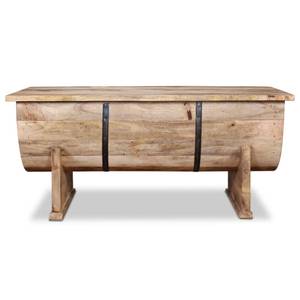 Couchtisch 243977 Braun - Massivholz - Holzart/Dekor - 50 x 40 x 88 cm