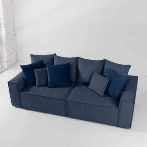 Schlafsofa NAPI mit Kissen Marineblau