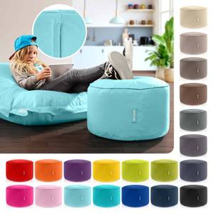 Sitzsack-Hocker Pouf "Stay" 45x25cm Petrol