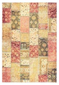 Patchwork Teppich Rot 155X225cm Rot - 155 x 225 cm