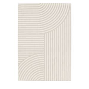 Tapis Bizana Beige - Textile - 170 x 120 cm