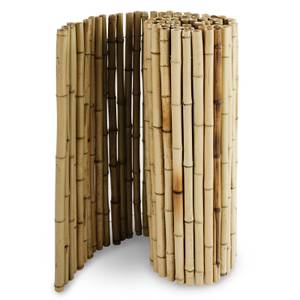 Bambus-Sichtschutzzaun Beige - 250 x 100 cm