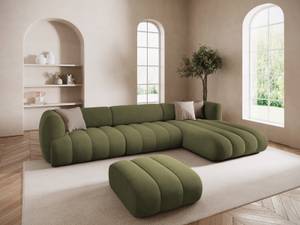 modulares Ecksofa HARRY 5 Sitzplätze Hellgrün