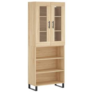 Highboard DE5376 Braun - Holzwerkstoff - 34 x 180 x 70 cm