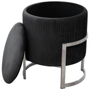 Pouf PORTO Schwarz