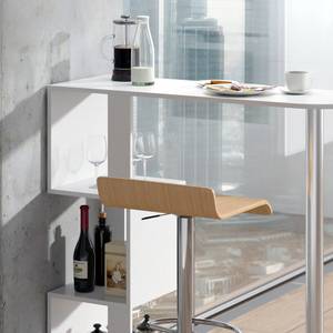 Table de bar Vincent blanche 39 x 111 cm