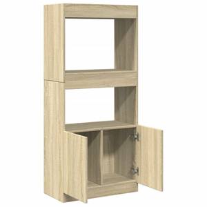 Highboard DE8614 Braun - Holzwerkstoff - 33 x 140 x 63 cm