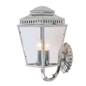 Wandlampe FREDDIE Graumetallic - Silber