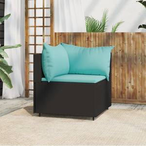 Ecksofa 3029628-1 Schwarz - Blau