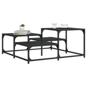 Couchtisch D159 Schwarz - 88 x 88 cm