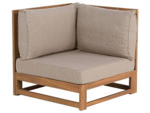 Lounge Set TIMOR 2-tlg Beige - Grau - Eiche Hell - Taupe - Tiefe: 167 cm