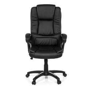 Home Office Bürostuhl RELAX CL120 Schwarz - Kunstleder - 66 x 114 x 52 cm