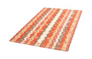 Teppich Jajim CLXI Orange - Textil - 142 x 1 x 216 cm