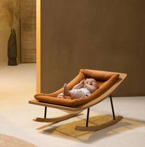 Transat Rocking Bouncer Terra Marron - Bois manufacturé - 45 x 41 x 74 cm