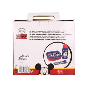 Lunchset It's a Mickey Thing 4er Set Blau - Kunststoff - 8 x 23 x 21 cm