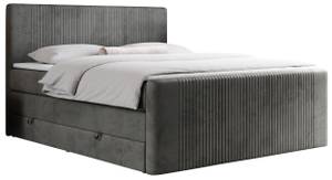 Boxspringbett KING DOREN Breite: 120 cm - H3 - Textil