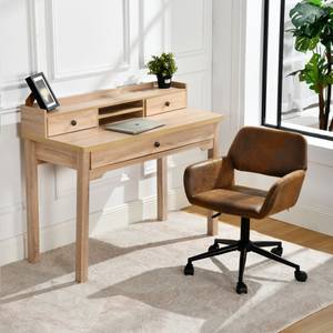 Bürostuhl Ross Kd Suede BR BK Braun