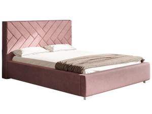 Polsterbett TONALE Pink - Breite: 200 cm