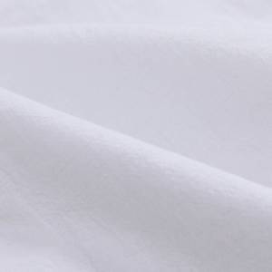 Kissenbezug Ravia Weiß - Textil - 40 x 1 x 80 cm
