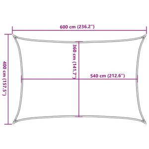 Sonnensegel 3016493-11 250 x 350 cm