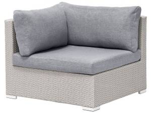 Lounge Set SANO 5-tlg Grau - Hellgrau - Ecke davorstehend links