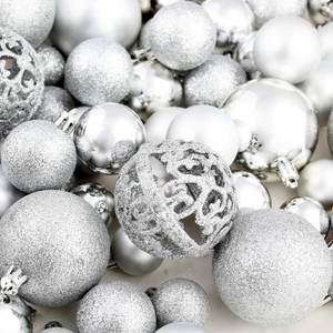 Boules de Noël (lot de 100) 295555 Argenté