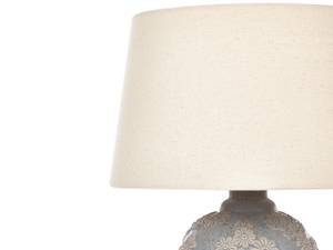 Tischlampen FERREY Beige - Grau - Weiß - Keramik - 30 x 46 x 30 cm