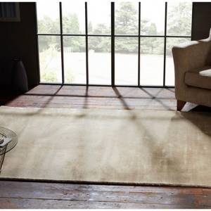 Tapis de salon moderne fait main NILO Beige - 160 x 230 cm