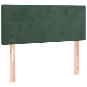 Lit à sommier tapissier 3017268-1 Vert foncé - 80 x 203 cm