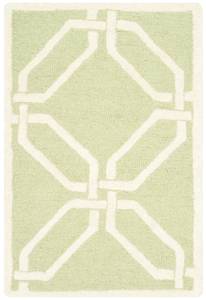 Teppich Mollie Beige - Grün - 90 x 150 cm