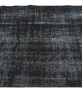 Teppich Ultra Vintage CCLXXXVII Schwarz - Textil - 122 x 1 x 292 cm